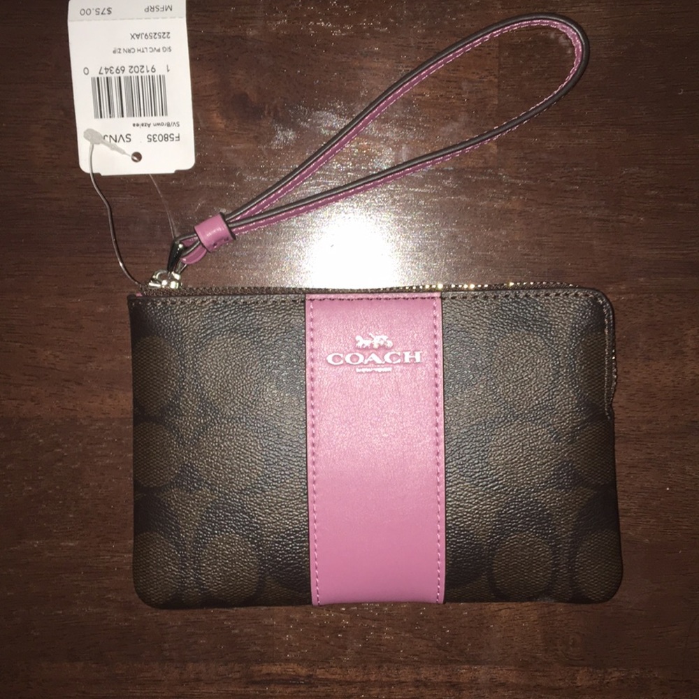 Coach wristlet NWT